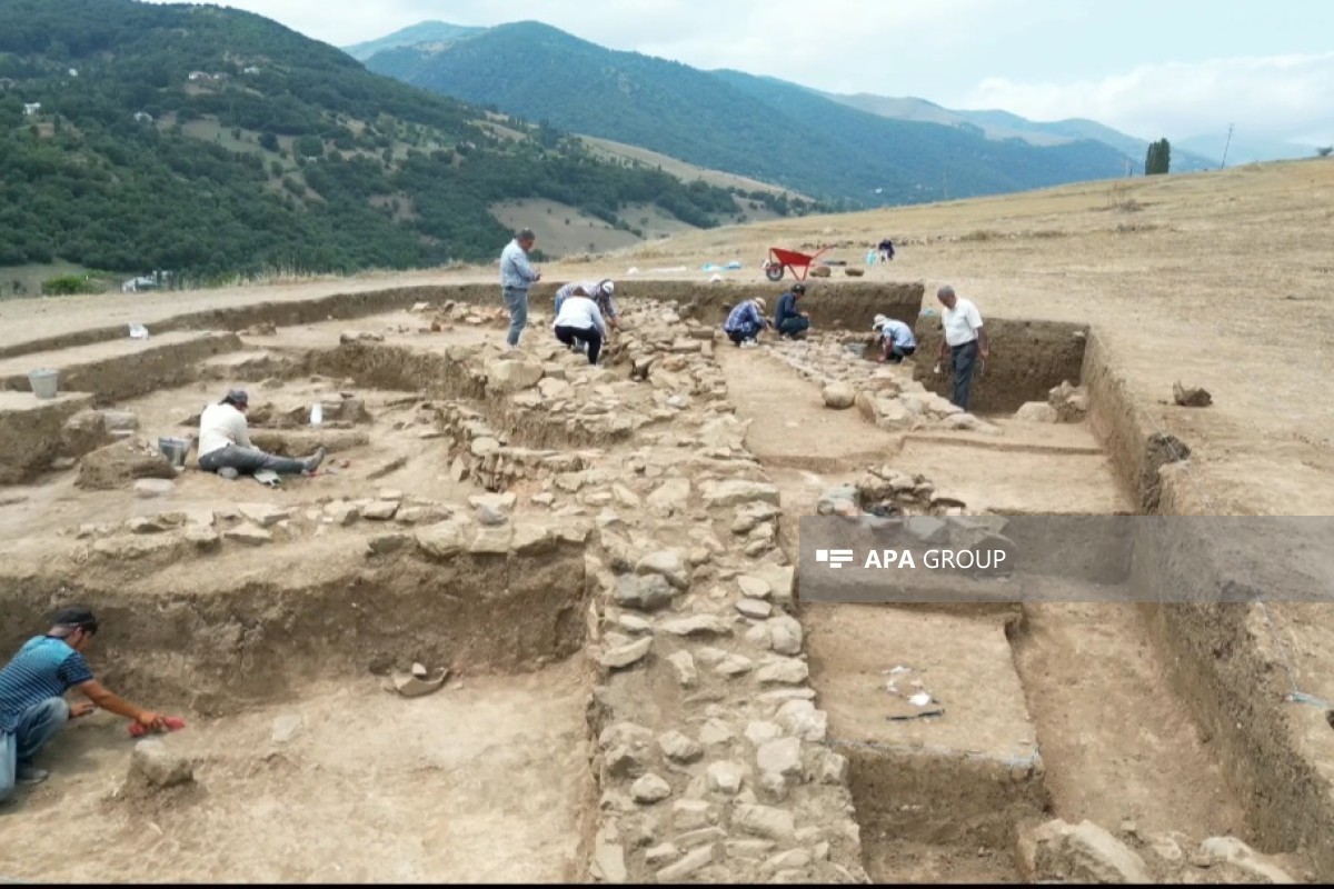 В Ярдымлы обнаружили остатки 2200-летнего города эпохи Атропатены
