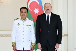 Ильхам Алиев принял верительные грамоты нового посла Камбоджи в Азербайджане -ФОТО 