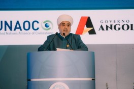Шейх уль-ислам Пашазаде представил опыт Азербайджана на саммите ООН-ФОТО 