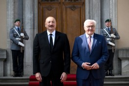 Президенты Азербайджана и Германии проводят переговоры в Берлине -ФОТО 