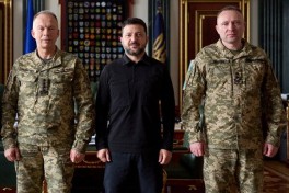Зеленский ждет от нового главкома предложений по кадровой перезагрузкуе в ВСУ