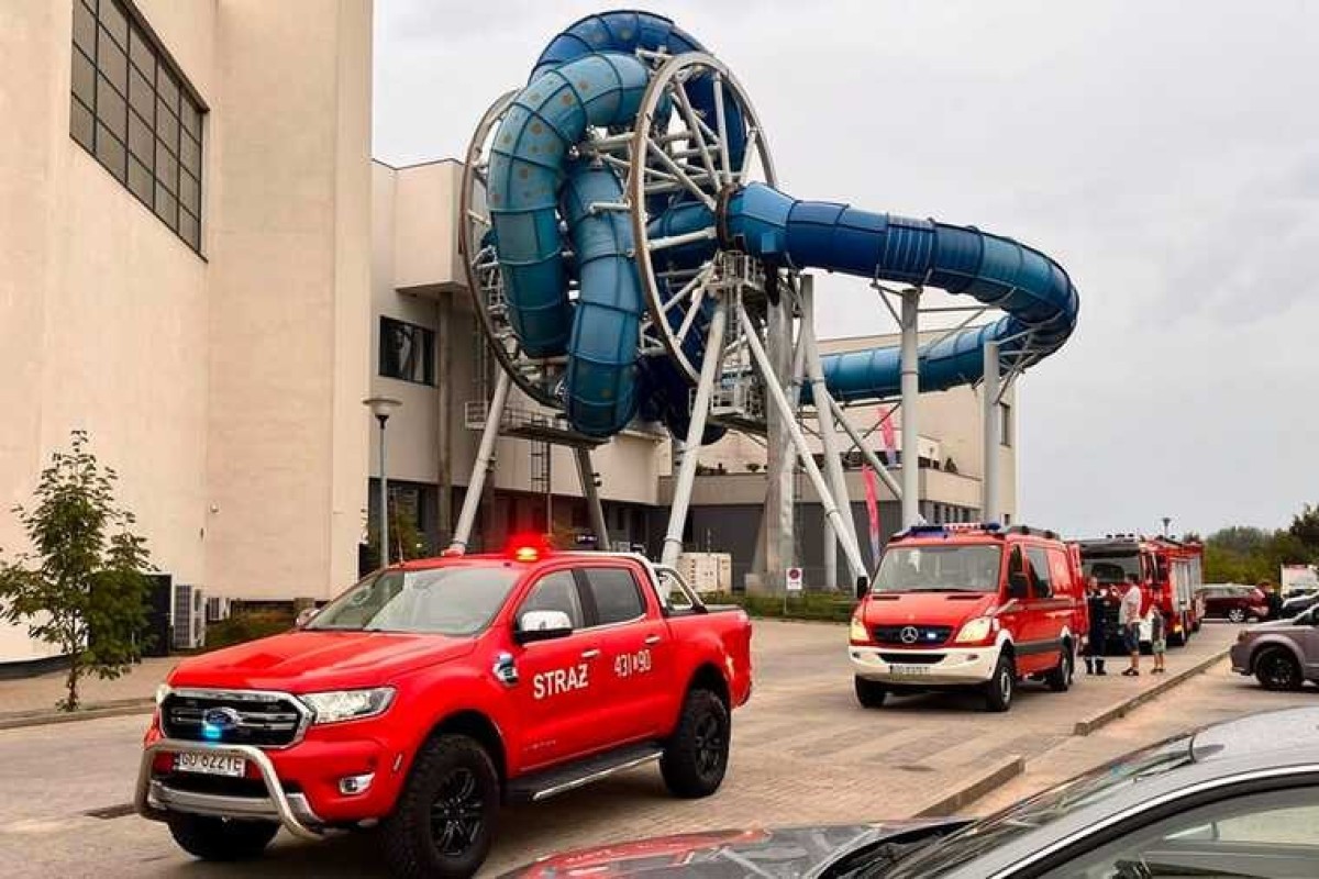 Выброс токсичного газа произошел в аквапарке Польши