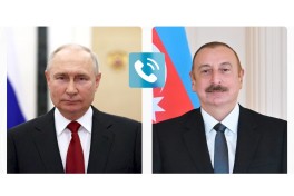 Лидеры Азербайджана и России провели телефонные переговоры 