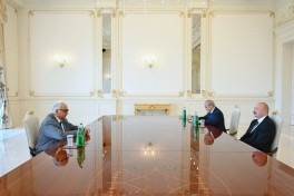 Ильхам Алиев принял президента Объединенного мира борьбы