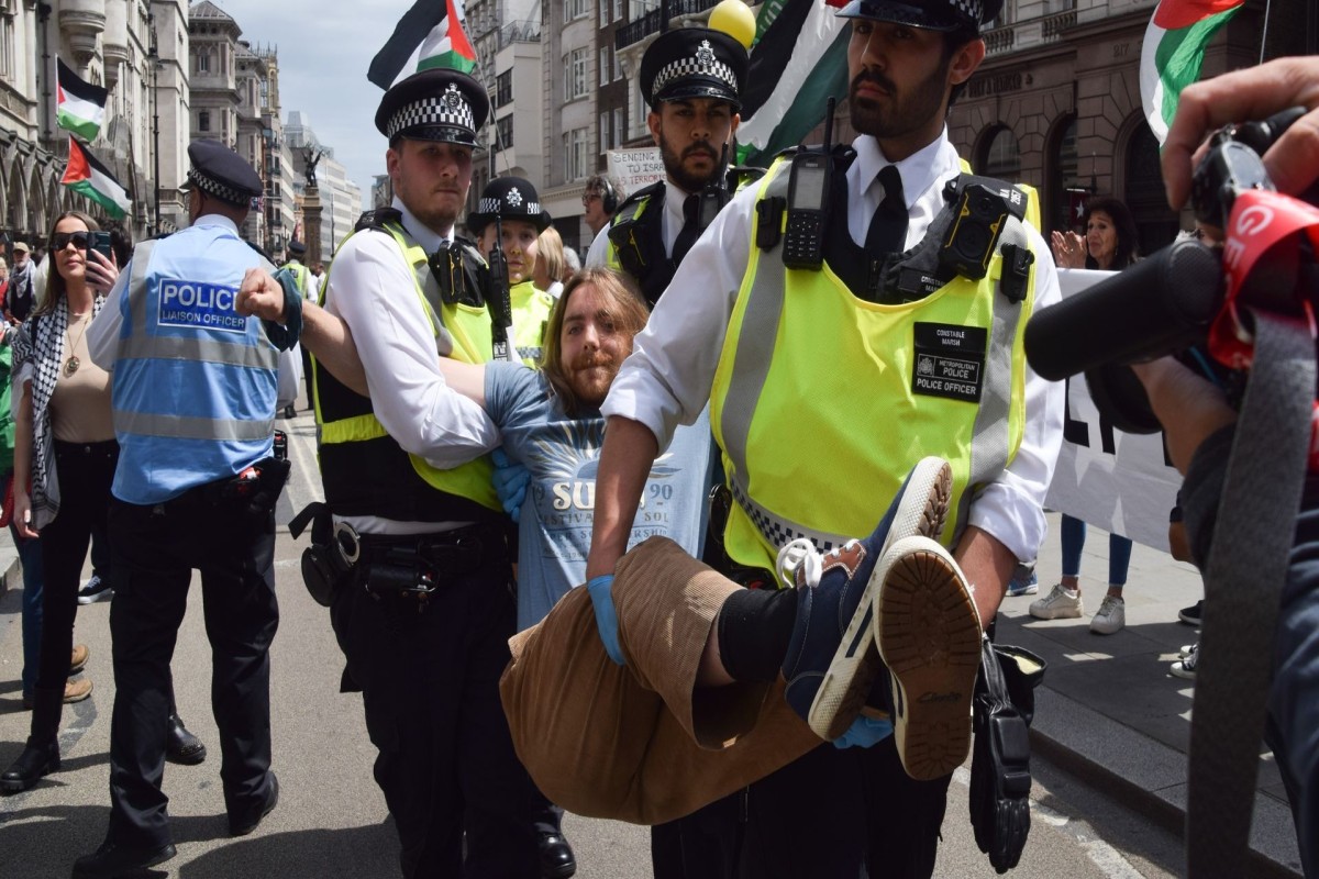 В Лондоне за поддержку Palestine Action задержали 117 человек