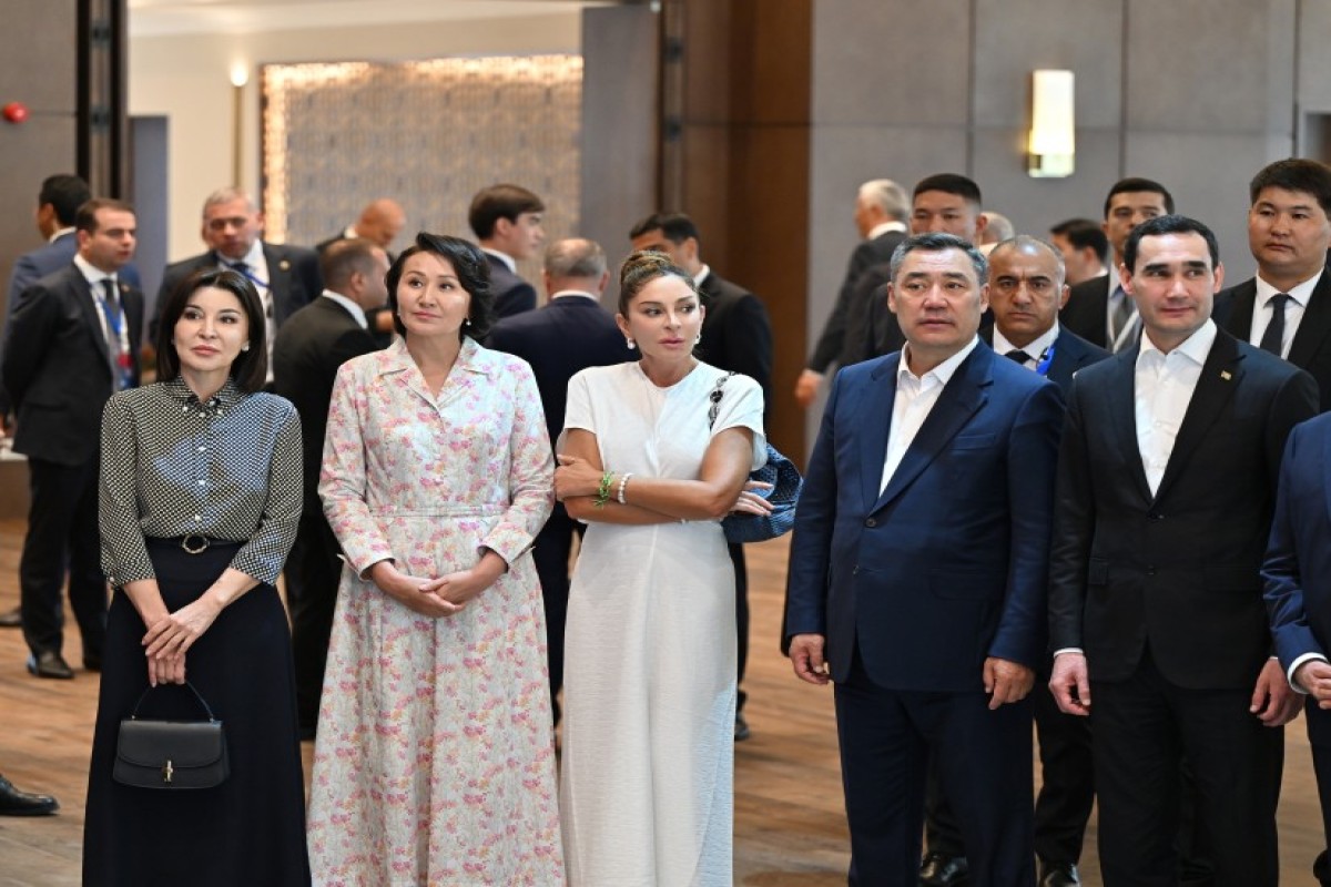 Алиев и лидеры стран Центральной Азии открыли отель Baku Resort & Spa в Кыргызстане-ФОТО 