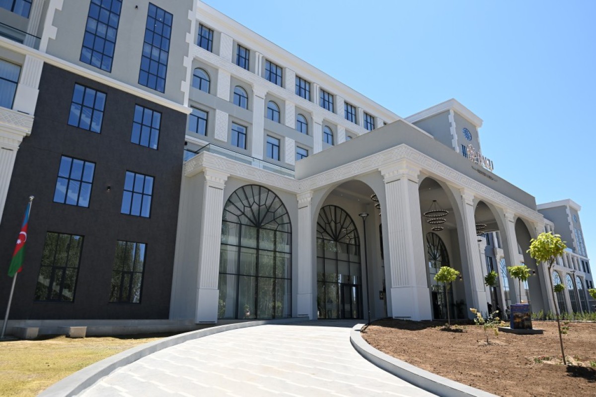 Алиев и лидеры стран Центральной Азии открыли отель Baku Resort & Spa в Кыргызстане-ФОТО 