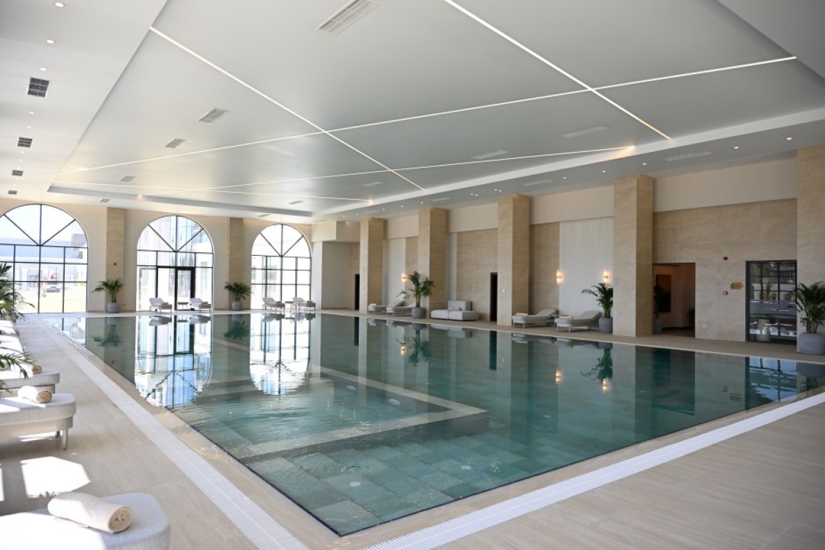 Алиев и лидеры стран Центральной Азии открыли отель Baku Resort & Spa в Кыргызстане-ФОТО 