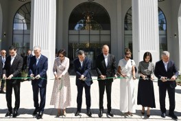 Алиев и лидеры стран Центральной Азии открыли отель Baku Resort & Spa в Кыргызстане-ФОТО 