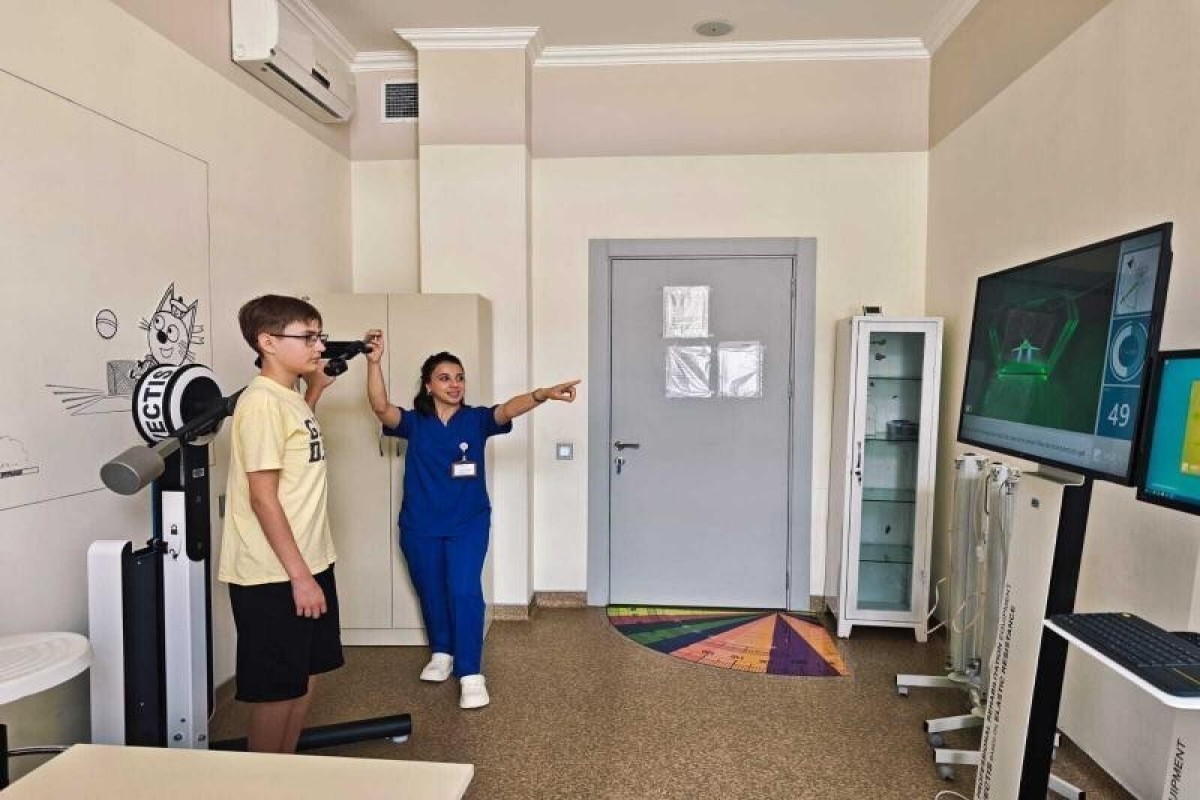 Для детей из Украины организовали йога-, арт- и танцевальную терапию в Габале -ФОТО 