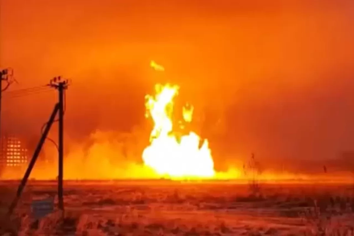 В Дагестане на магистральном газопроводе произошло три взрыва-ВИДЕО 