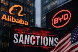 Пентагон внес Alibaba, Baidu и BYD в «военный черный список»