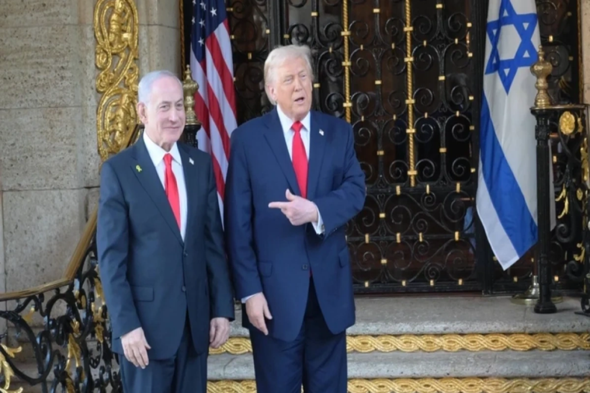 президент США Дональд Трамп, премьер-министр Израиля Биньямин Нетаньяху