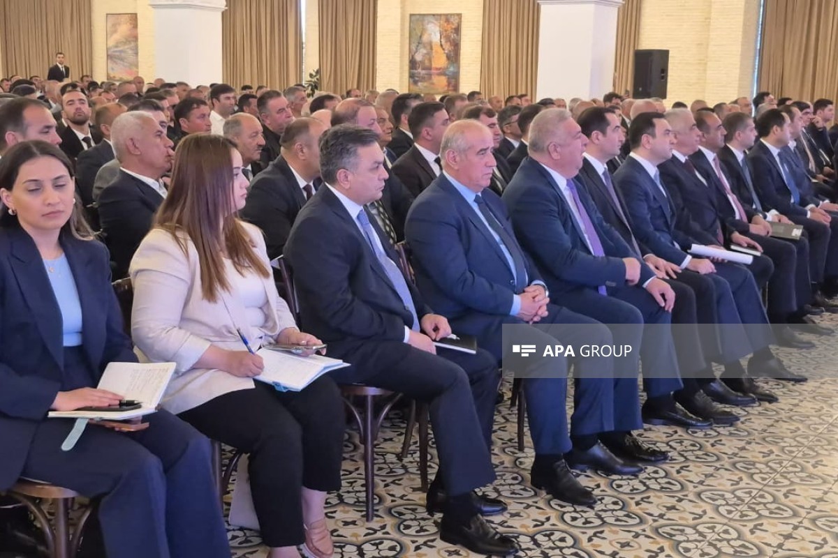 В Исмаиллы обсудили развитие аграрного сектора Азербайджана-ФОТО 