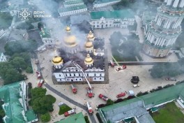 В Минобороны РФ отрицают причастность к удару по Киево-Печорской лавре