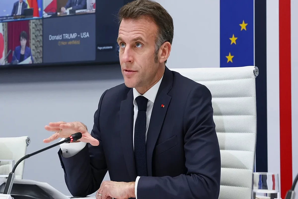 президент Франции Эмманюэль Макрон