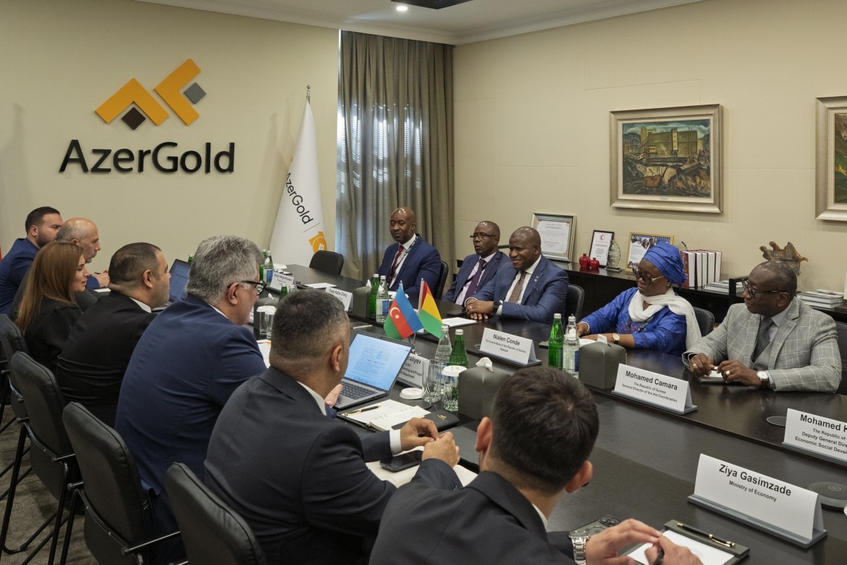 AzerGold и Гвинея обсудили сотрудничество в горнодобывающей отрасли-ФОТО 