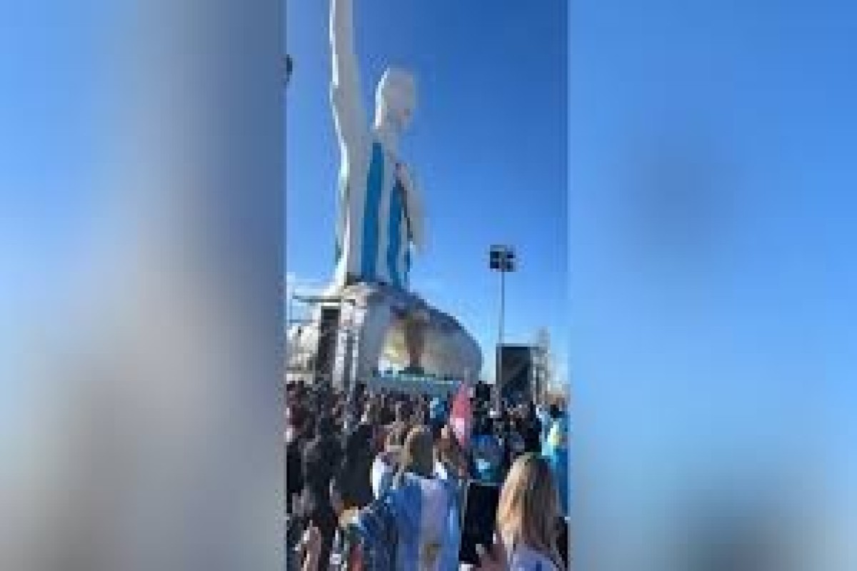 В Аргентине открыли самую высокую в мире статую Месси