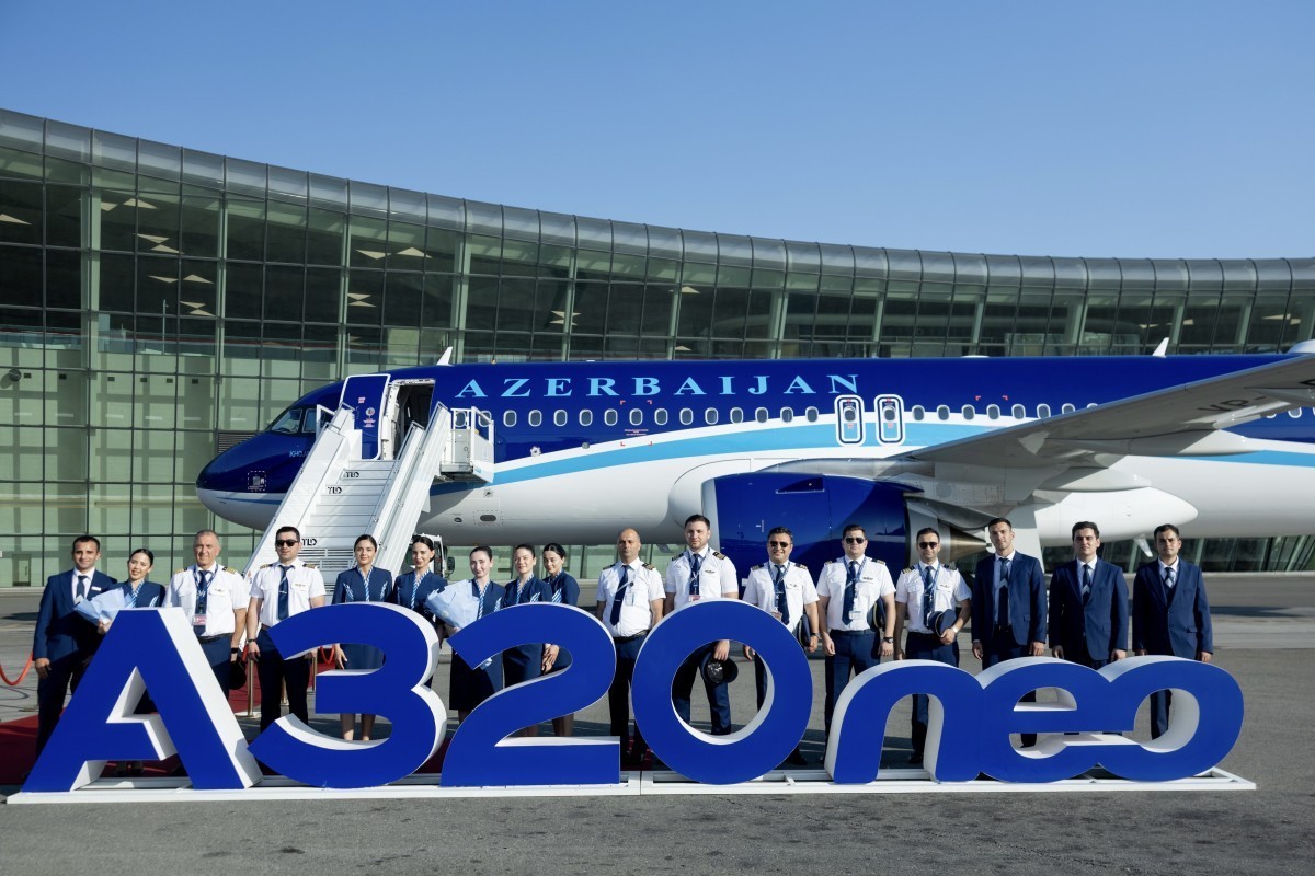 AZAL пополнил авиапарк новым Airbus A320neo-ФОТО 