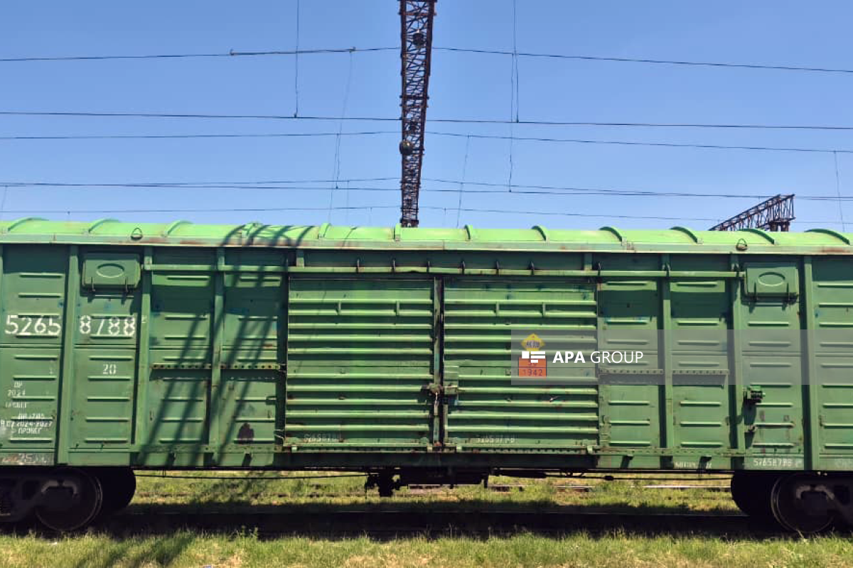 Из России в Армению через Азербайджан отправили очередной груз удобрений-ФОТО 