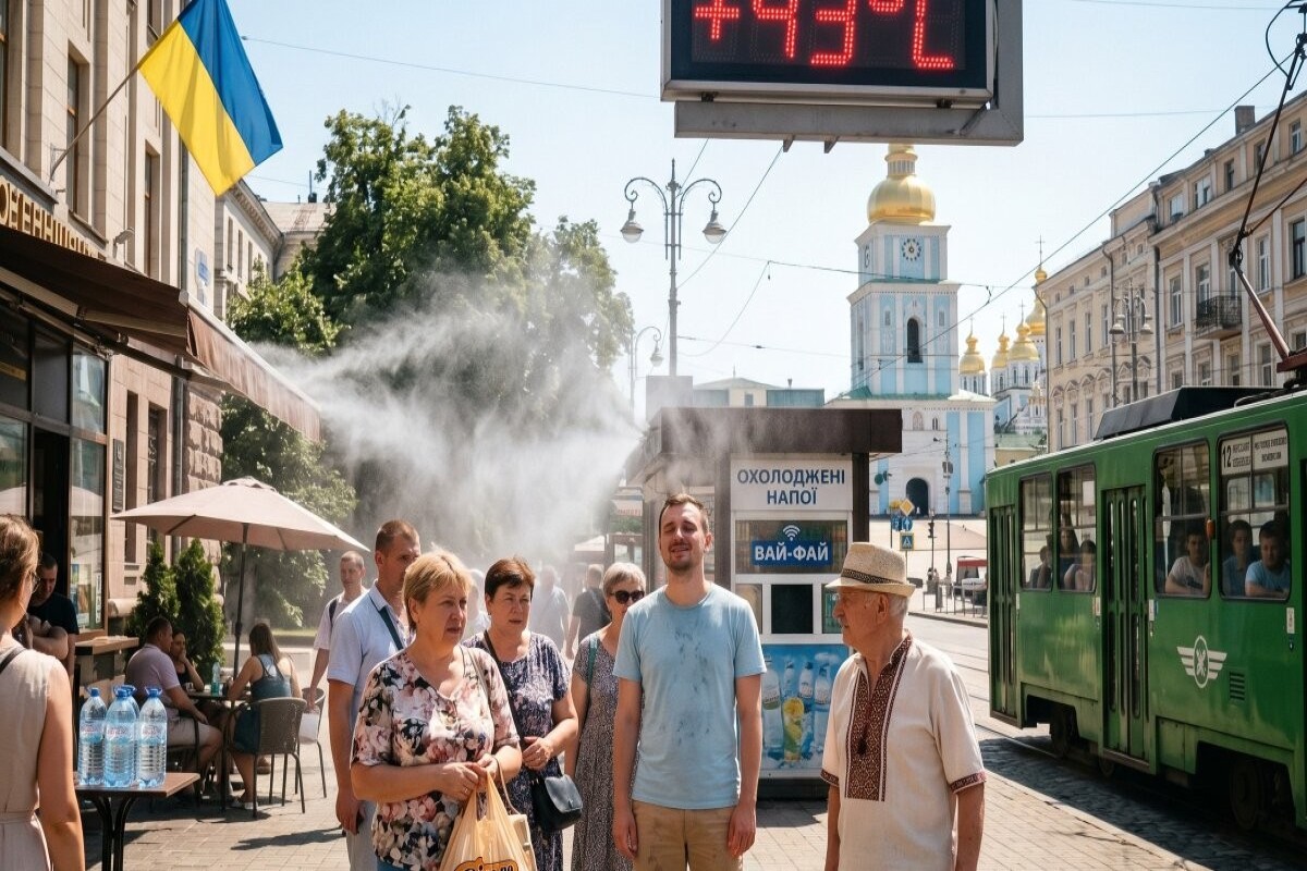 Европу накрыла экстремальная жара: синоптики предупреждают о температуре до 44°C