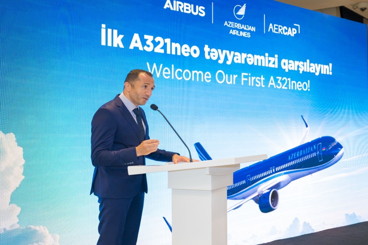 Первый Airbus A321neo нового поколения прибыл в международный аэропорт Гейдар Алиев -ФОТО -ВИДЕО 
