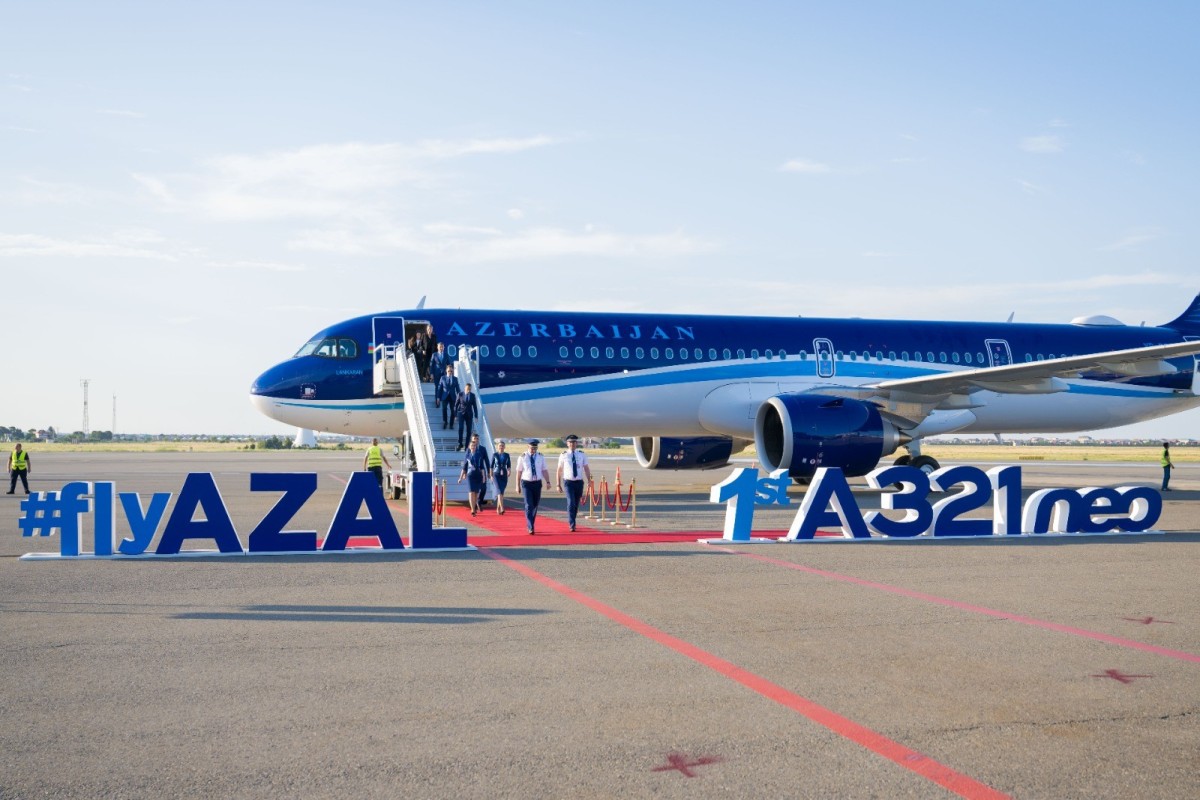 Первый Airbus A321neo нового поколения прибыл в международный аэропорт Гейдар Алиев -ФОТО -ВИДЕО 