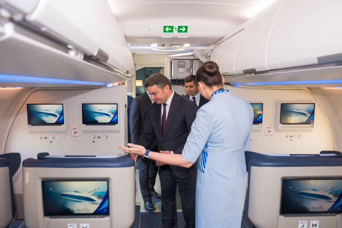 Первый Airbus A321neo нового поколения прибыл в международный аэропорт Гейдар Алиев -ФОТО -ВИДЕО 