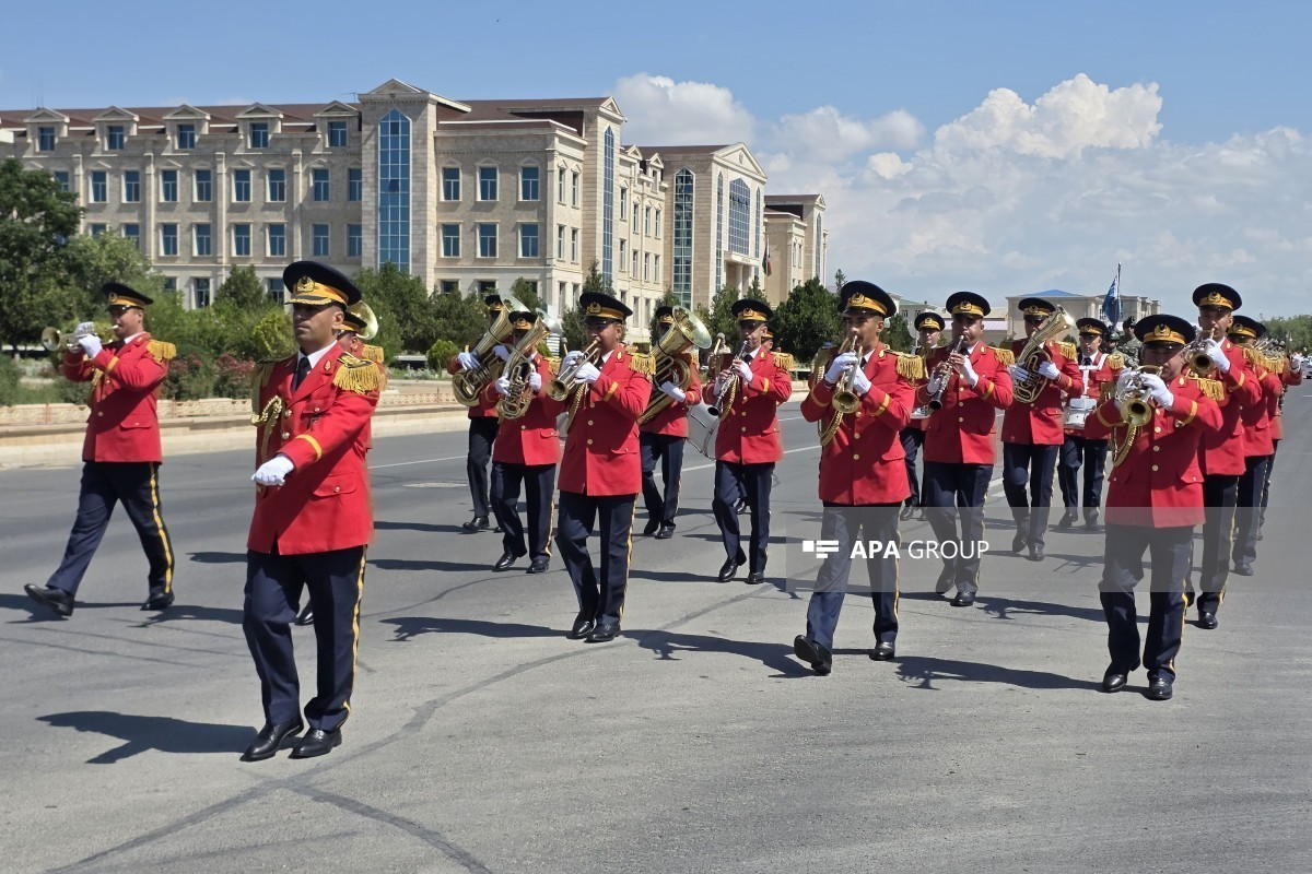 В Нахчыване проходит военный марш-ФОТО 
