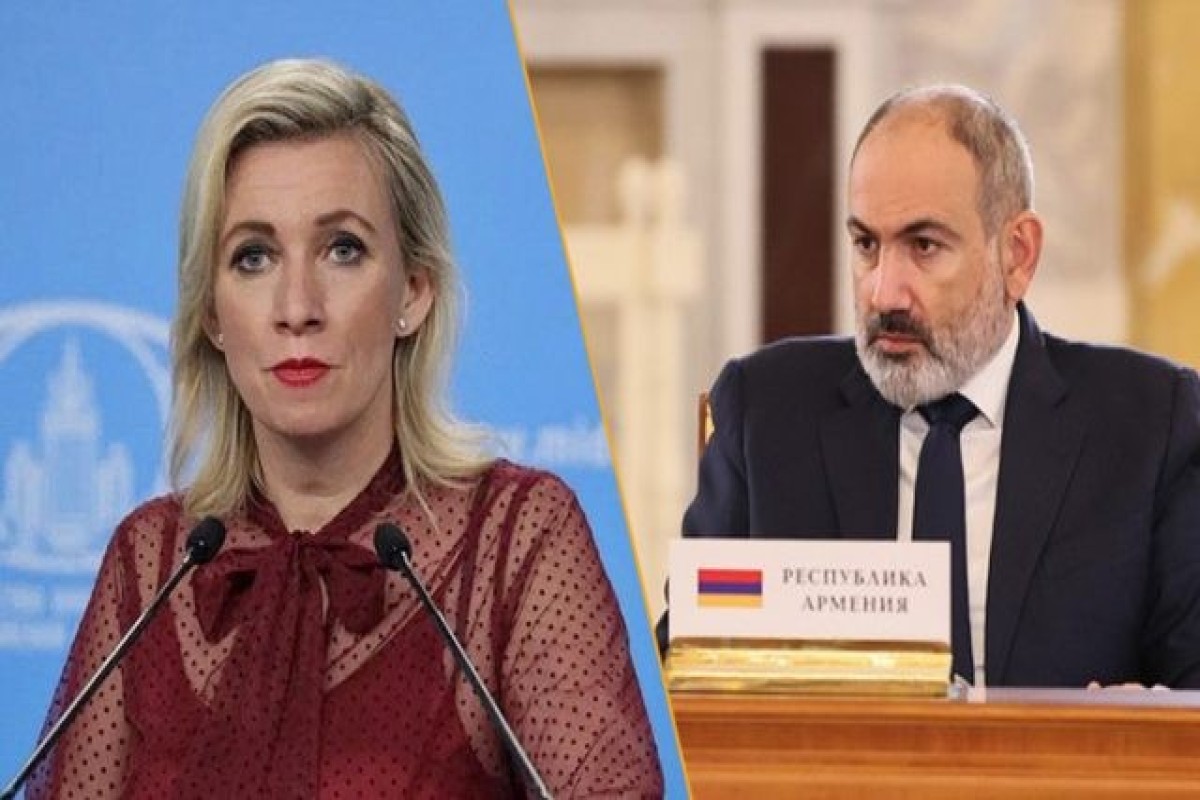 Захарова вновь критикует Пашиняна