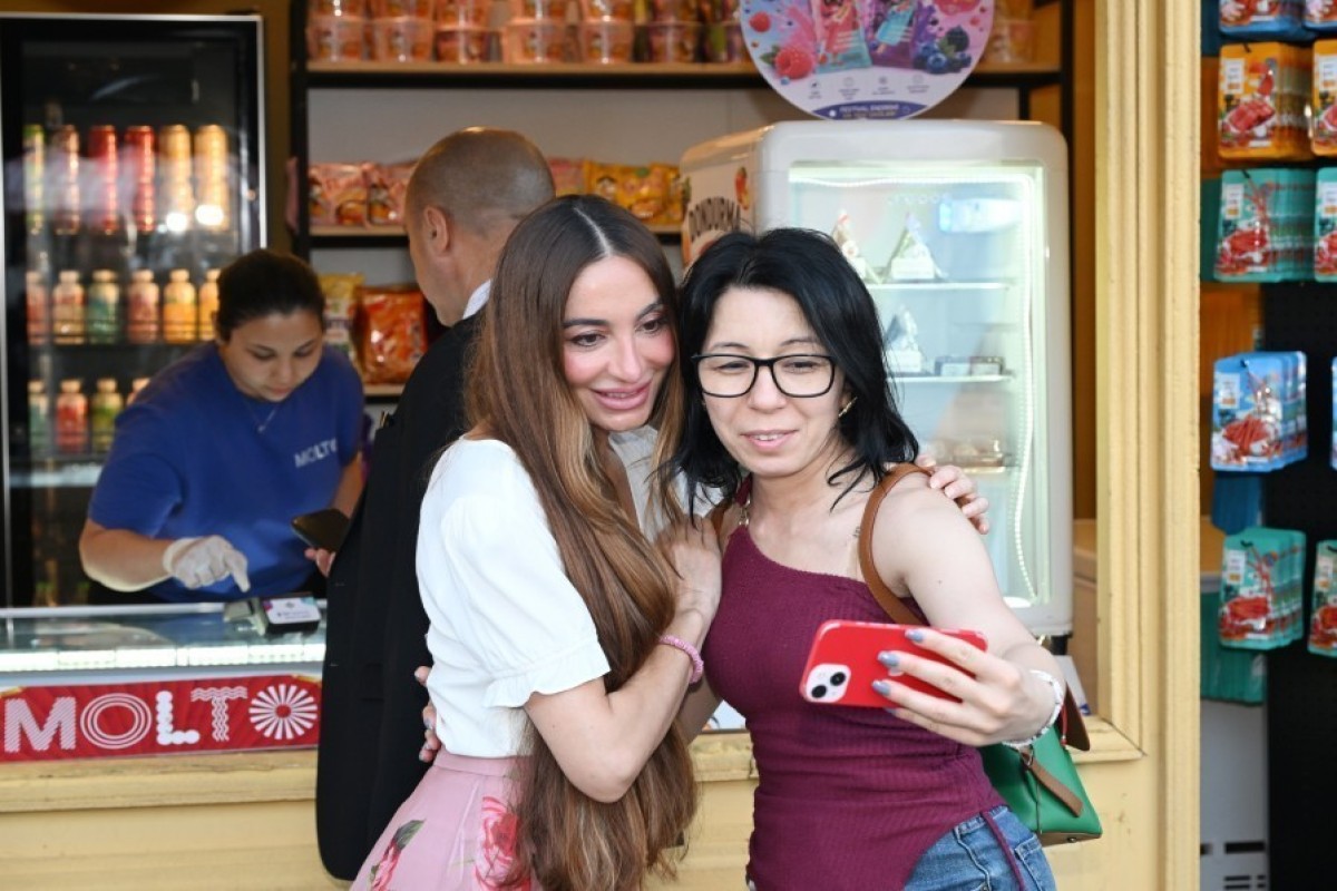 Лейла Алиева и Арзу Алиева посетили летний фестиваль CandyFest-ФОТО 