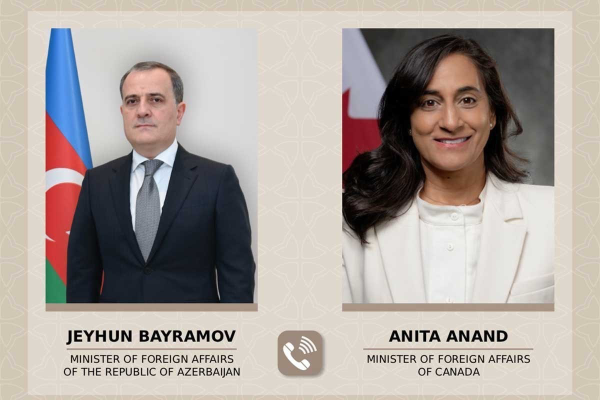 Главы МИД Азербайджана и Канады обсудили ситуацию в Иране