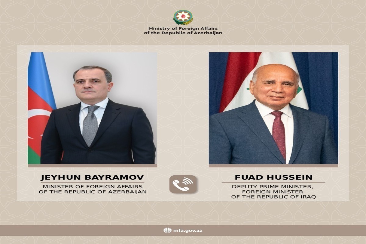 Состоялся телефонный разговор между Джейхуном Байрамовым и вице-премьером Ирака