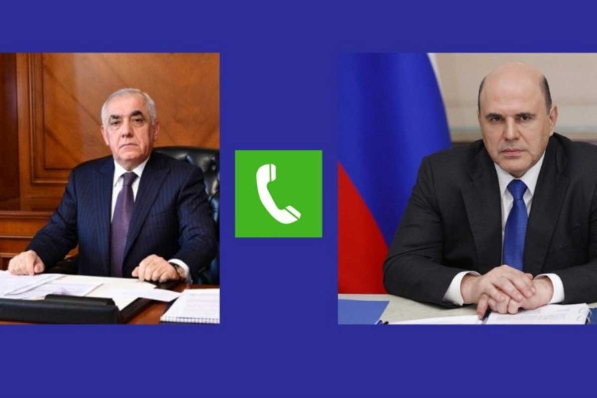 Мишустин выразил благодарность властям Азербайджана в беседе с Али Асадовым