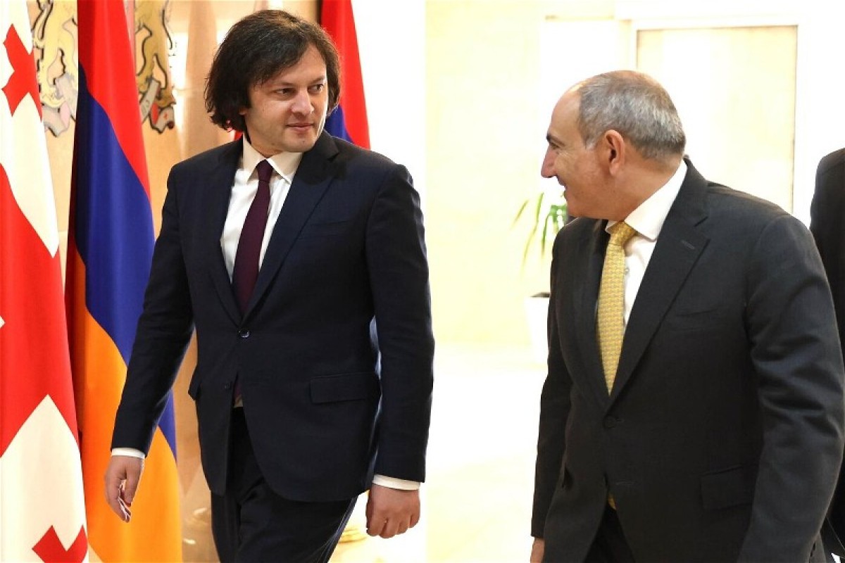 Пашинян и Кобахидзе провели встречу в Тбилиси