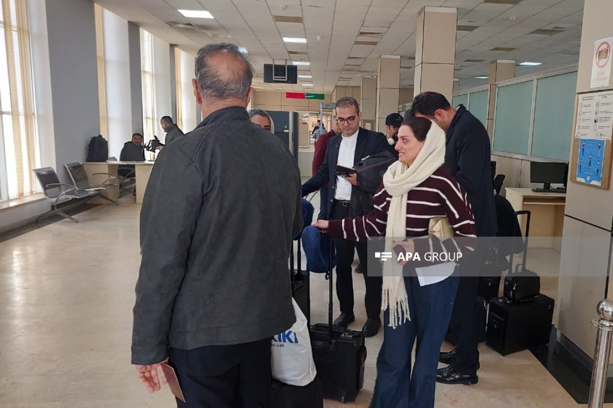 Пилоты и члены экипажа иранской авиакомпании эвакуированы через азербайджанскую границу-ФОТО 