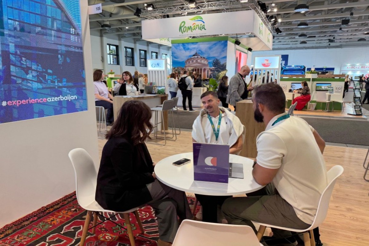 Туризм Азербайджана презентован на крупнейшей выставке в Берлине-ФОТО 