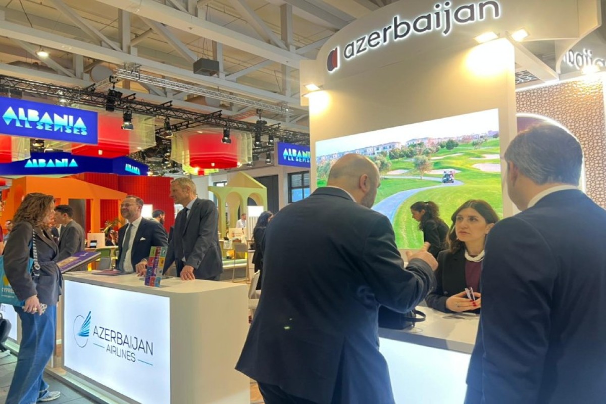 Туризм Азербайджана презентован на крупнейшей выставке в Берлине-ФОТО 