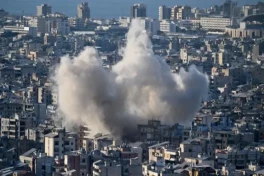 ЦАХАЛ атаковал подземное хранилище оружия и командные "Хезболлы" в Бейруте