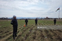 Новые кадры с места падения иранского дрона -ФОТО 