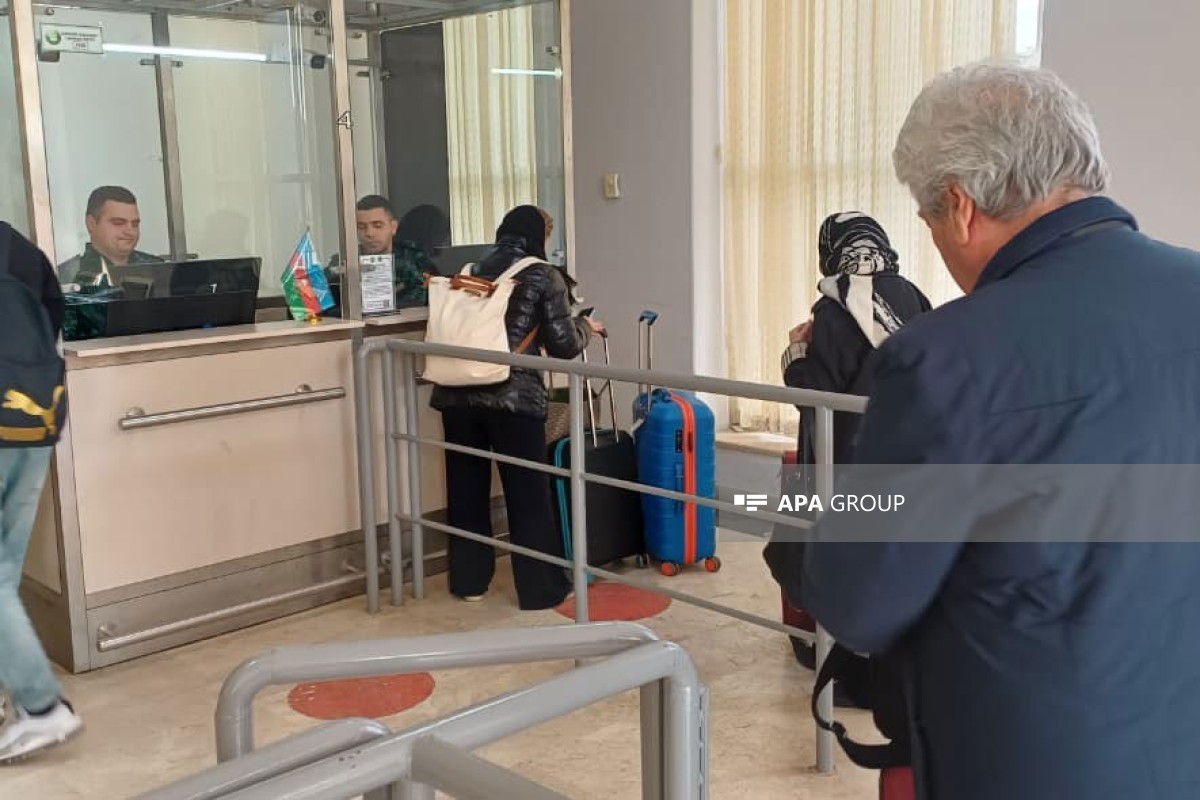 Еще около 40 человек эвакуированы из Ирана через пункт пропуска «Астара»-ФОТО 