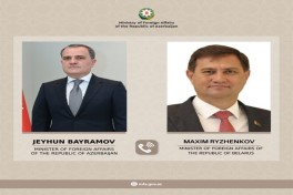 Министры иностранных дел Азербайджана и Беларуси провели телефонный разговор
