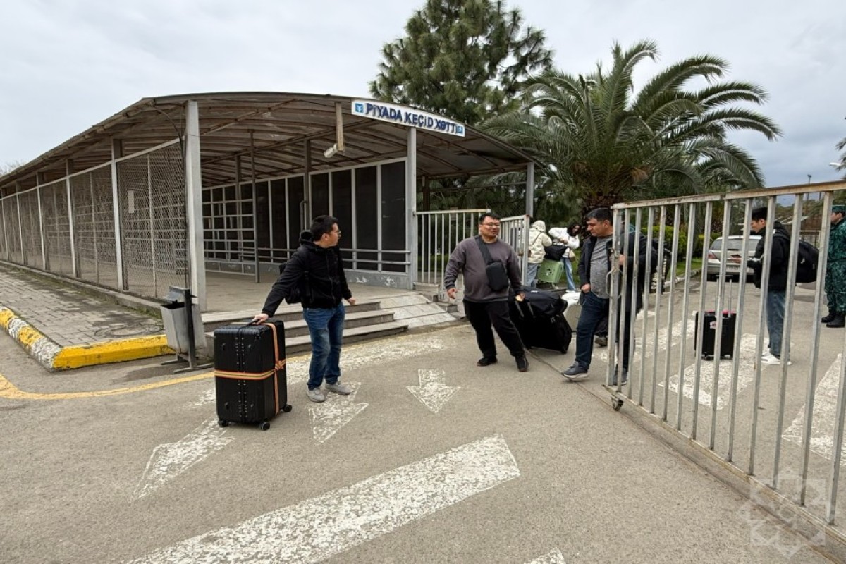 Еще 16 граждан Китая эвакуированы из Ирана через пункт «Астара»-ФОТО 