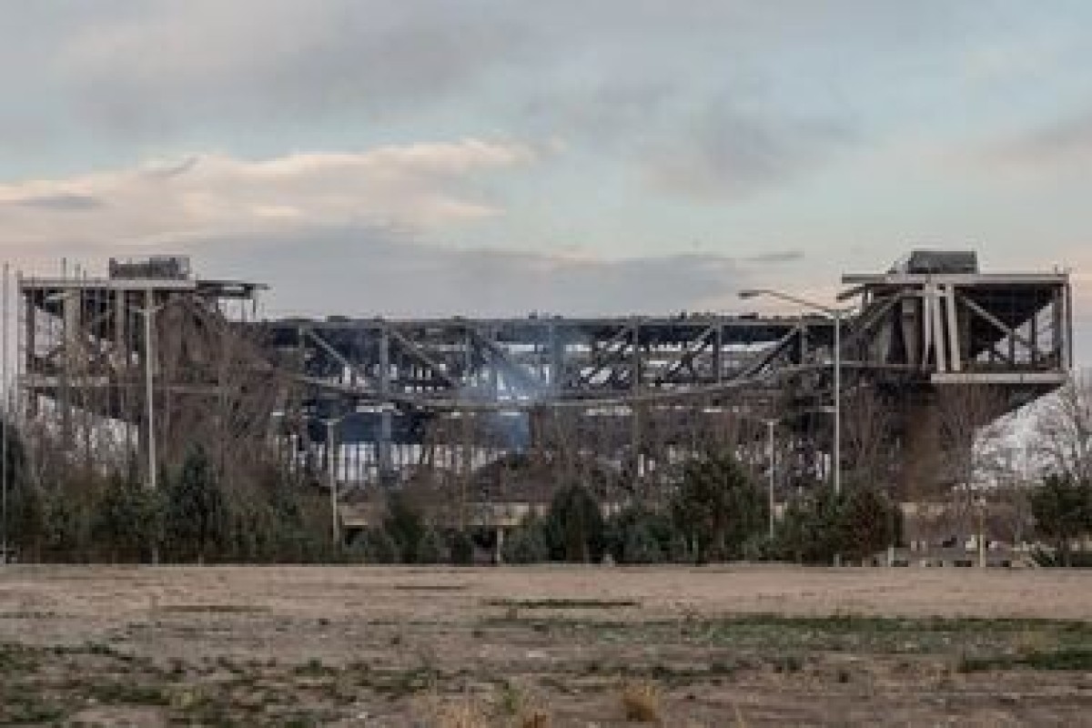 В Тегеране уничтожена главная арена зимних видов спорта Ирана