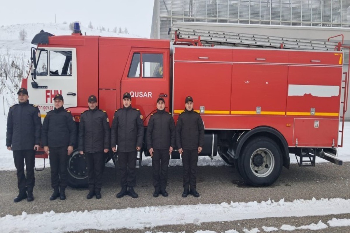 Сотрудники МЧС круглосуточно дежурят в «Шахдаге» во время спортивных турниров