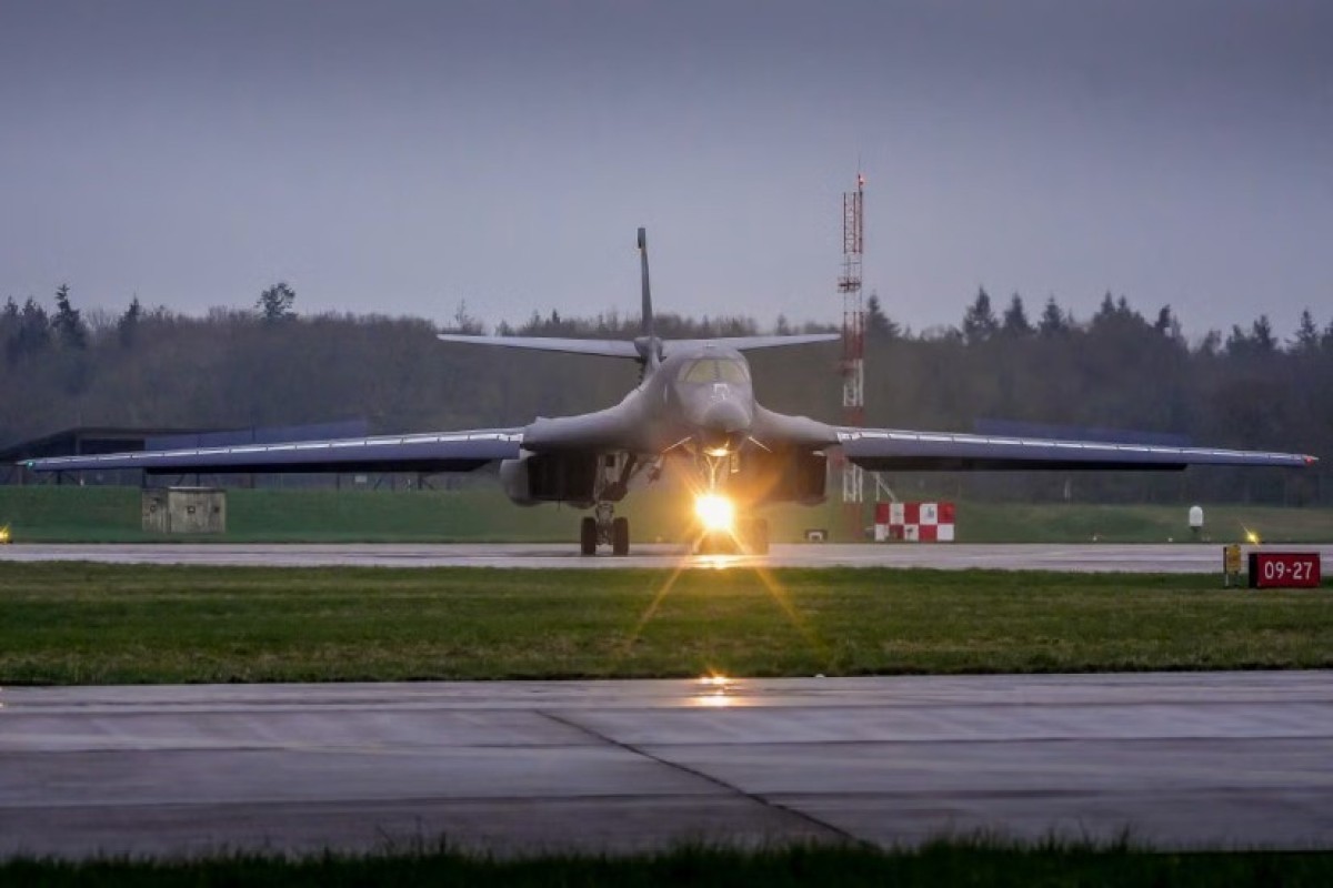 США отправили четыре бомбардировщика B-1 в Англию для ударов по Ирану