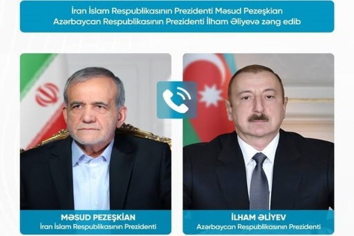 Массуд Пезешкиан позвонил Президенту Ильхаму Алиеву