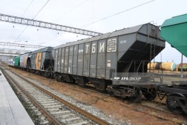 Из России в Армению через Азербайджан отправлены вагоны с зерном 