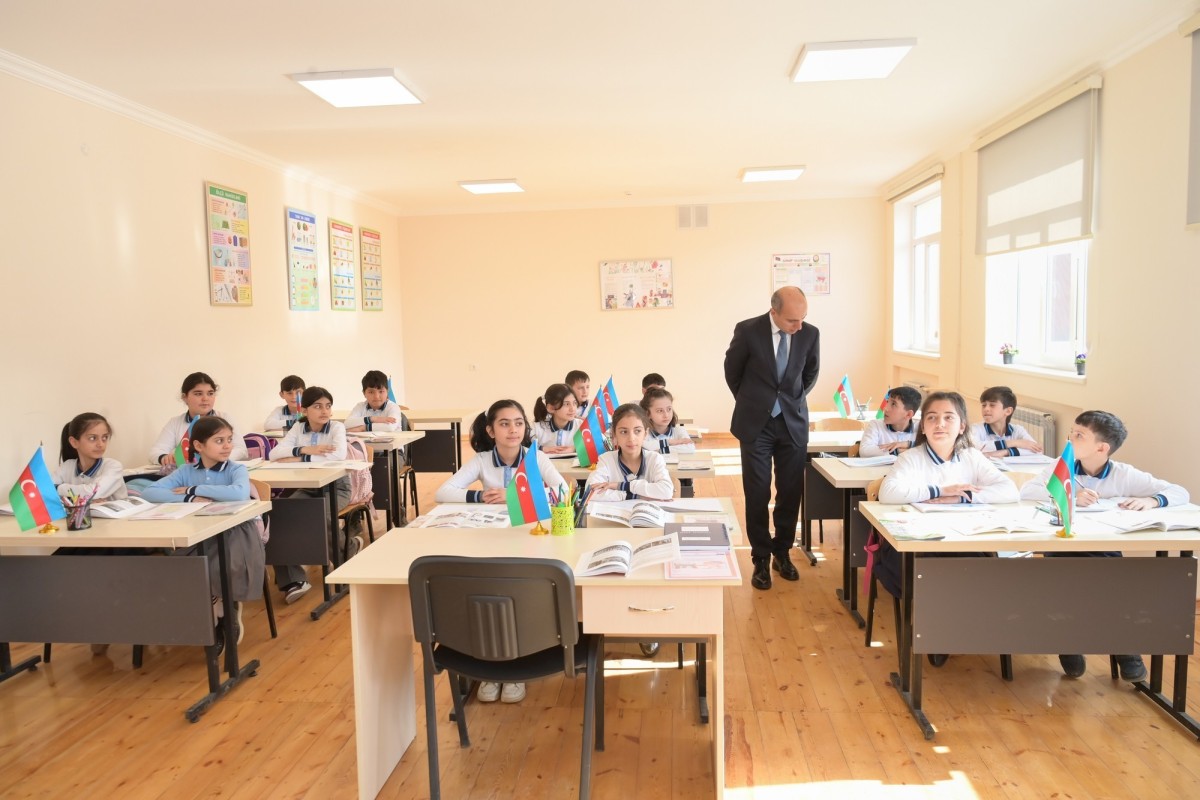 Министр образования посетил школы в Ханкенди и Ходжалы-ФОТО 