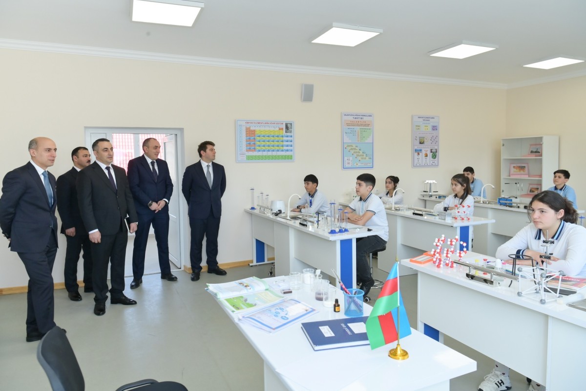 Министр образования посетил школы в Ханкенди и Ходжалы-ФОТО 